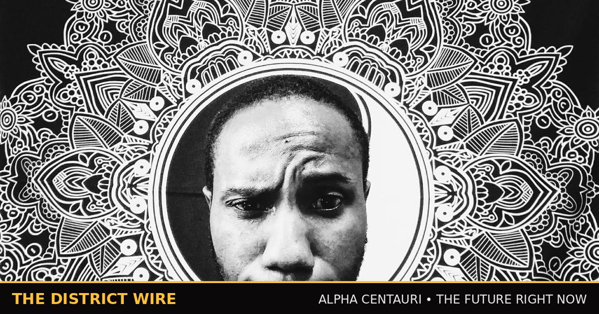 District Wire graphic: From the Courtroom to the Booth: ALPHA CENTAURI Arrives With 'The Future Right N